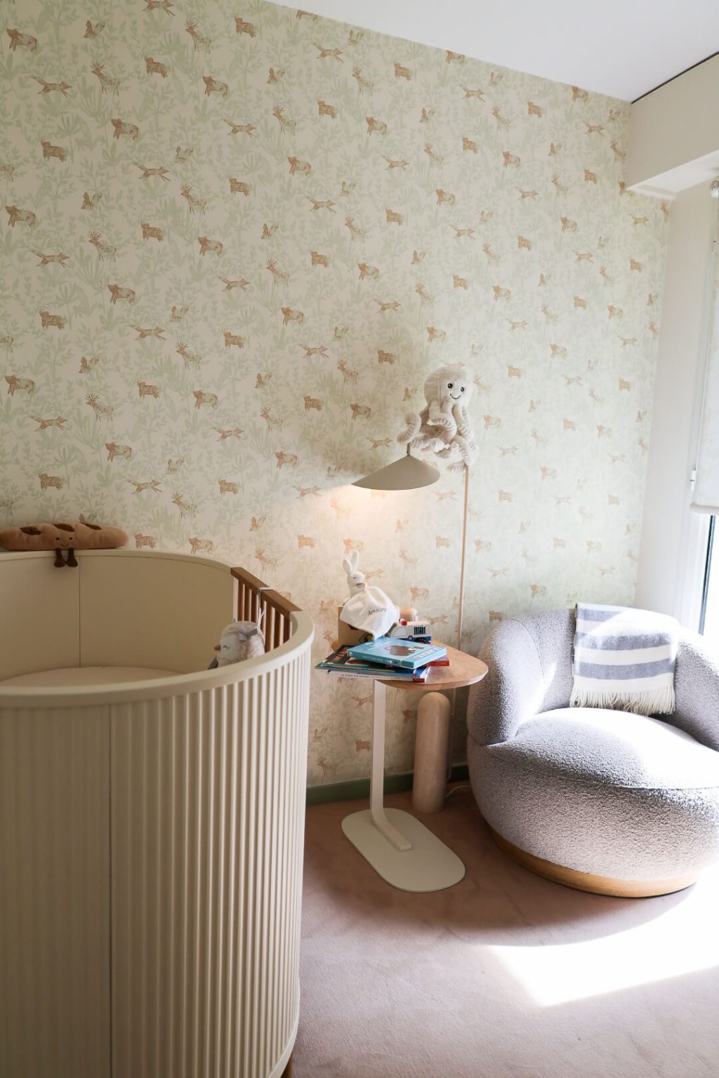 rénovation chambre bébé bureau Paris XV – Maëla Gauthier