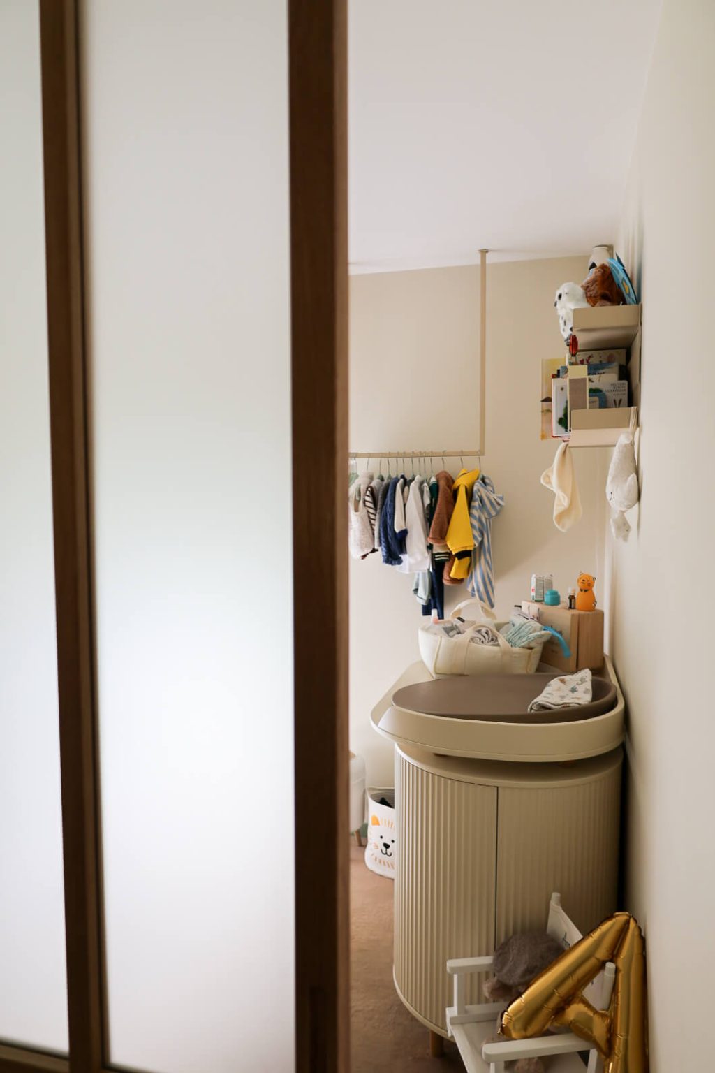 rénovation chambre bébé bureau Paris XV – Maëla Gauthier