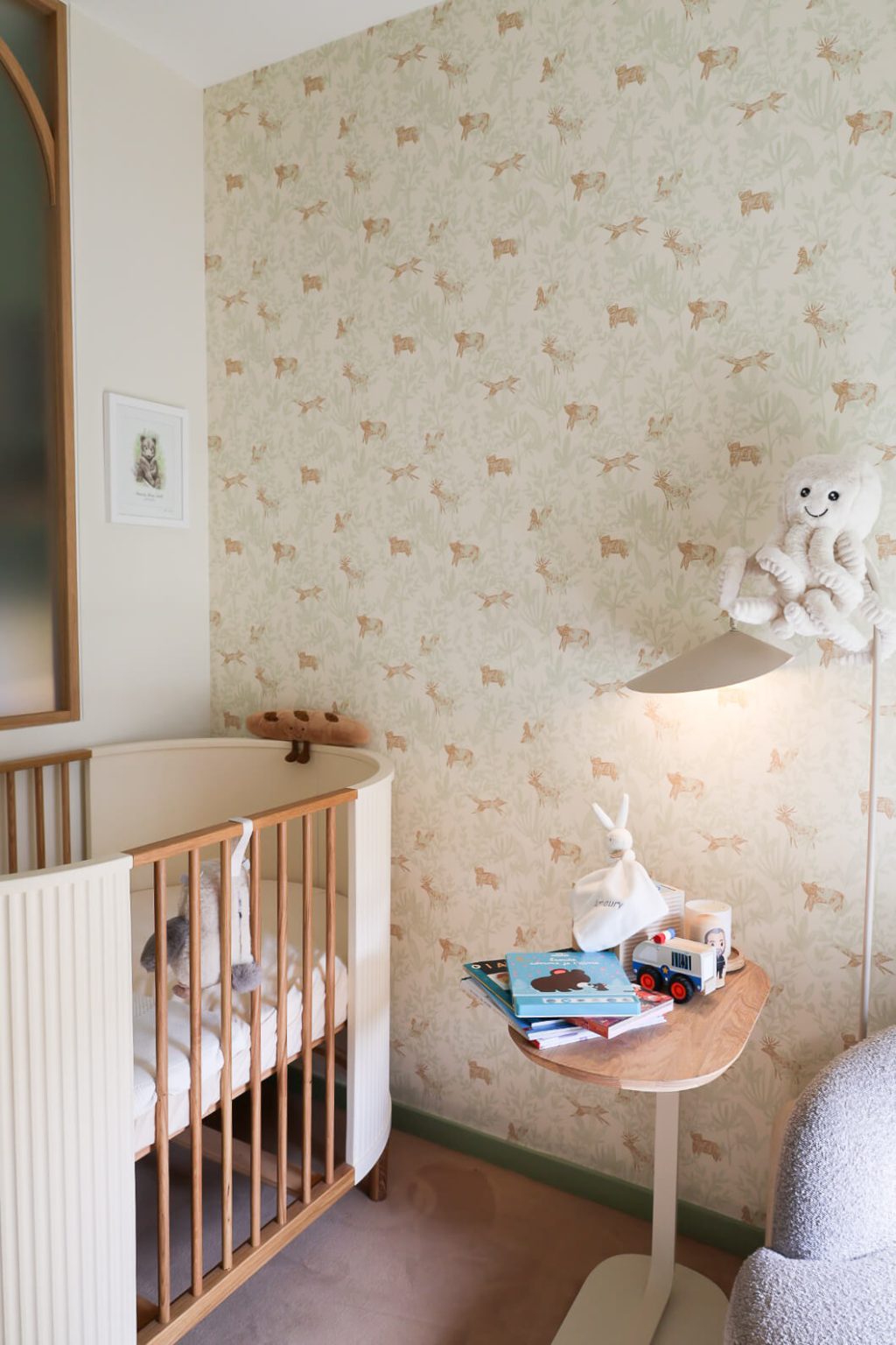 rénovation chambre bébé bureau Paris XV – Maëla Gauthier