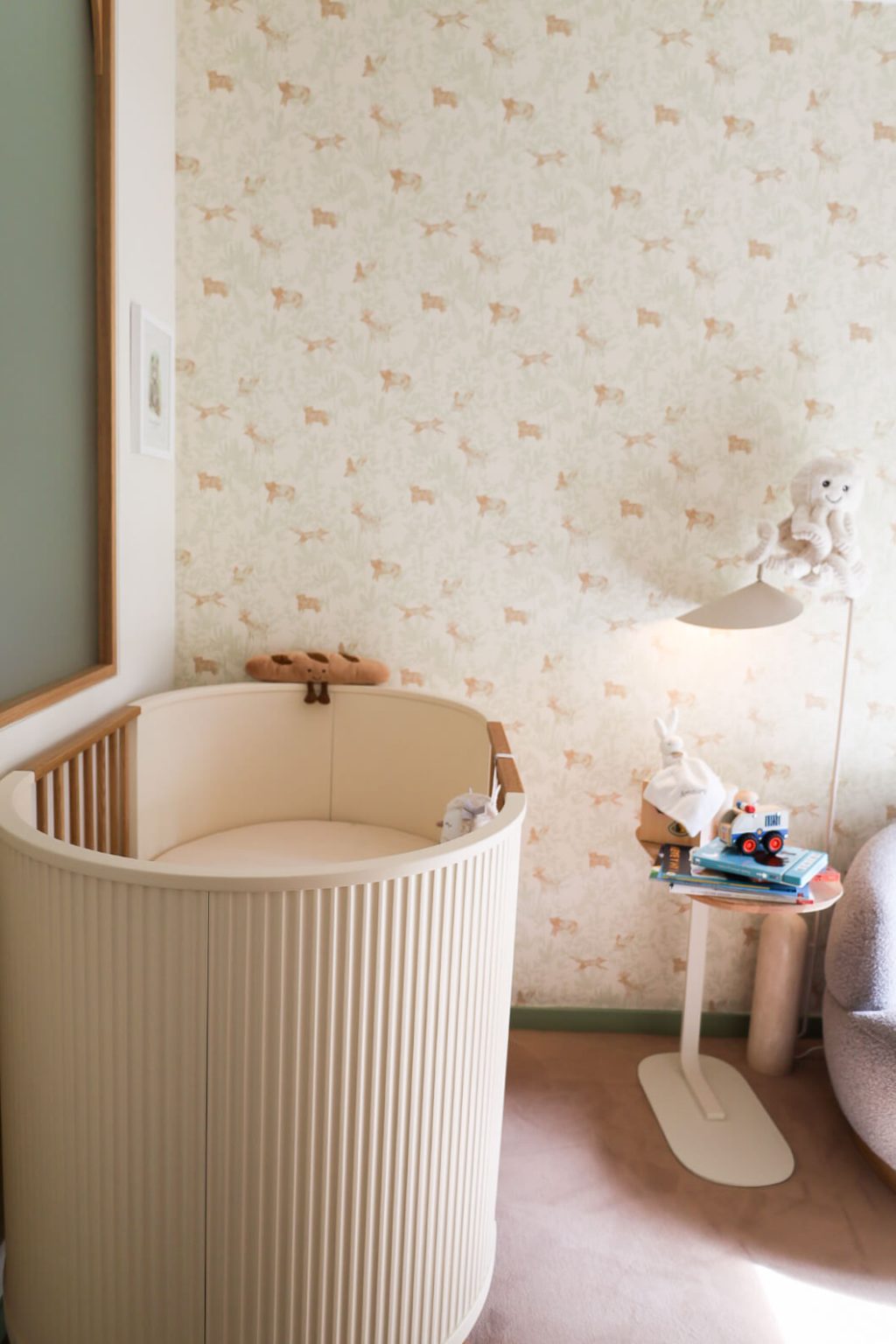 rénovation chambre bébé bureau Paris XV – Maëla Gauthier