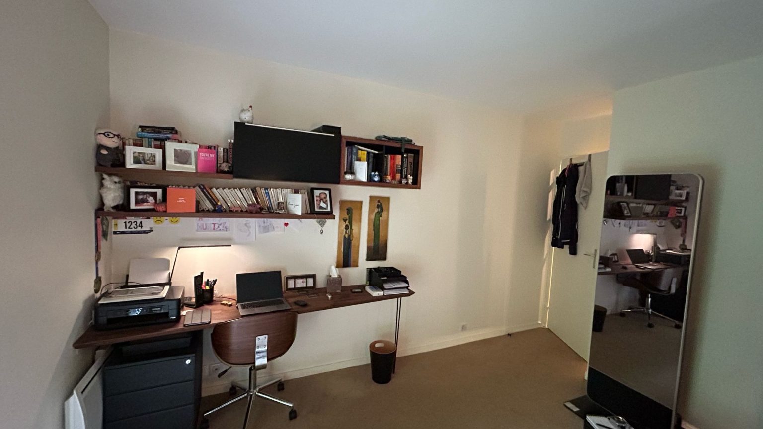 rénovation chambre bébé bureau Paris XV – Maëla Gauthier