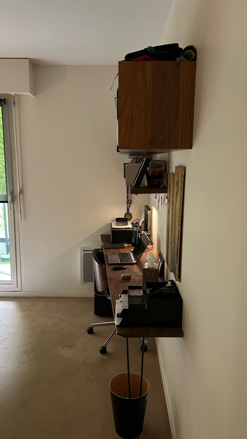 rénovation chambre bébé bureau Paris XV – Maëla Gauthier