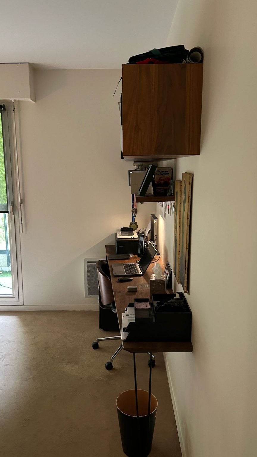 rénovation chambre bébé bureau Paris XV – Maëla Gauthier